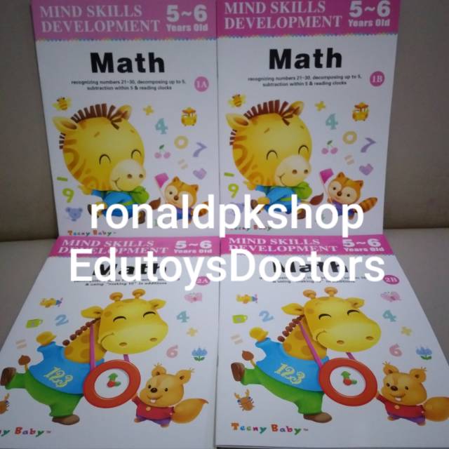 Buku Aktivitas Anak Mind Skills Development