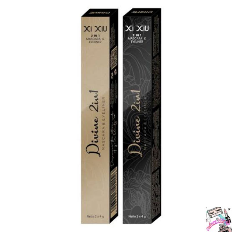 ☃Cutezz_Ching1☃Xi Xiu Divine 2In1 Mascara &amp; Eyeliner