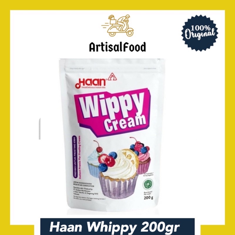 

whipping bubuk HAAN WIPPY CREAM 200gr ORI