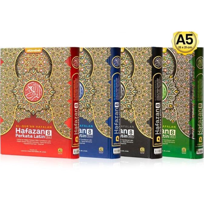 

Al-Quran Hafazan Perkata Latin 8Blok Warna A5 Alquran Hafalan Alqosbah Star Seller Termurah
