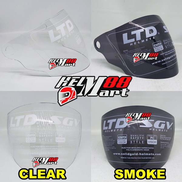 Kaca LTD Sports Original Visor LTD Ori Kaca Helm LTD