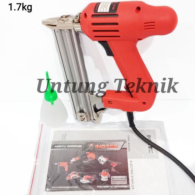 

INOTEC STAPLES GUN LISTRIK - PAKU TEMBAK LISTRIK IT30 PROMO