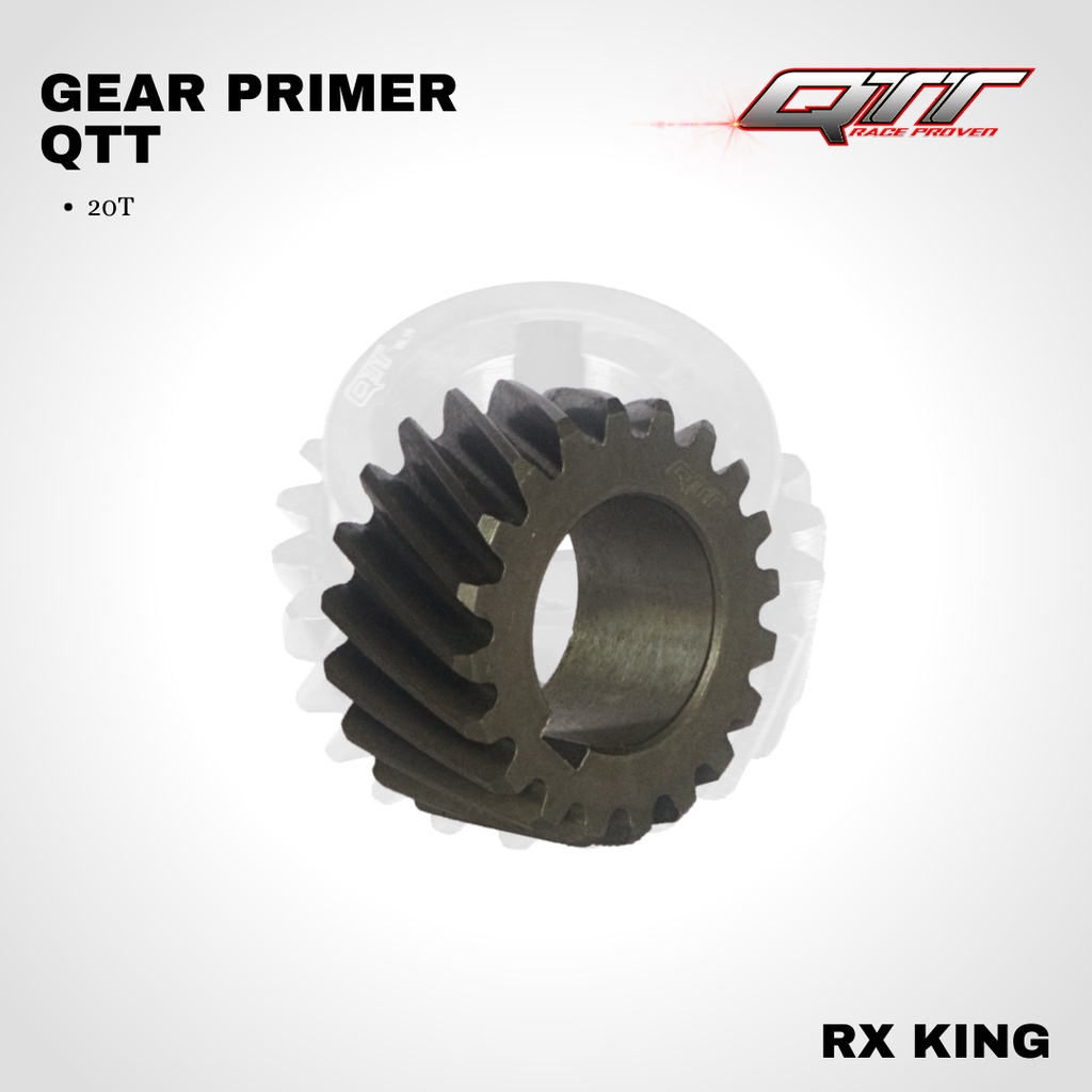 Gear primer QTT Rx king 20T