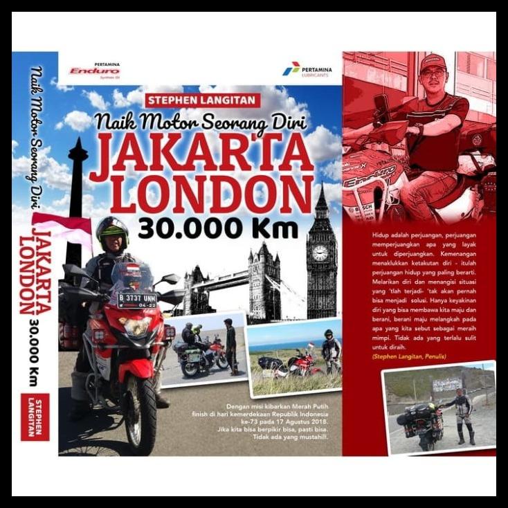 

SALE BUKU "NAIK MOTOR SEORANG DIRI, JAKARTA-LONDON 30.000 KM" SALE