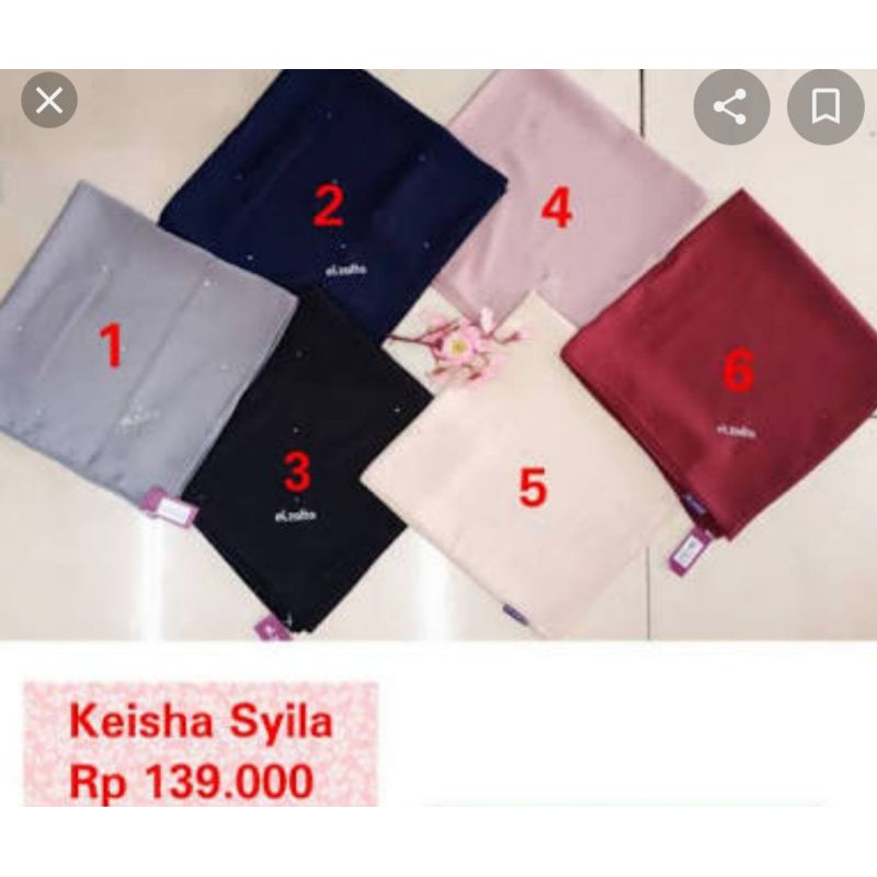 segiempat polos keisha syila elzatta