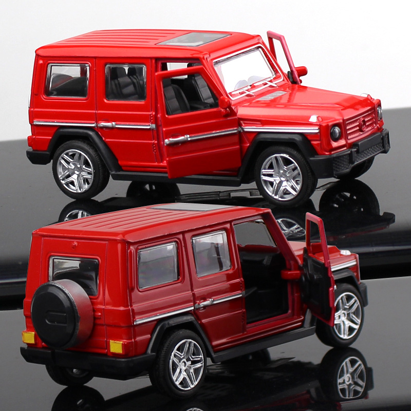 Miniatur Diecast Mobil SUV Skala 1 / 32 Bahan Alloy Untuk Mainan / Hadiah Ulang Tahun