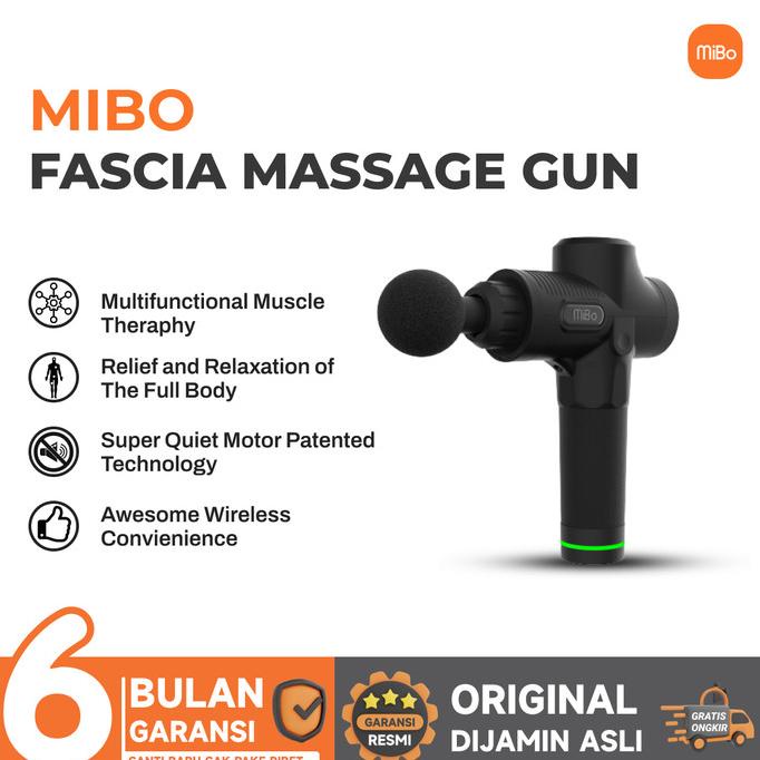 Mibo Fascia Massage Gun Pro M17 Alat Pijat Terbaik
