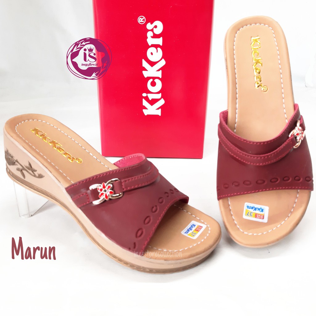 Sandal Widjes Wedjes Wedges Kickers Selop Wanita