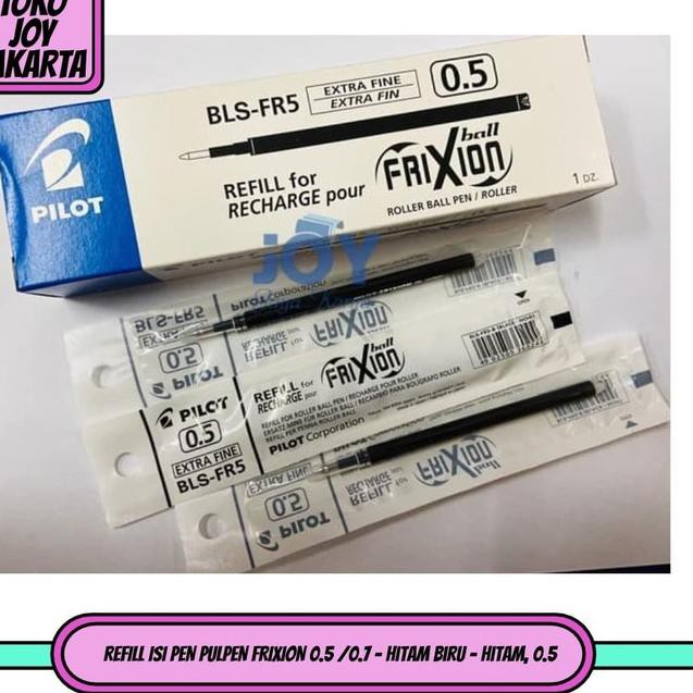 

Grosir H0VWR REFILL ISI PEN PULPEN FRIXION 0.5 /0.7 - Hitam Biru 54 Ready Stock