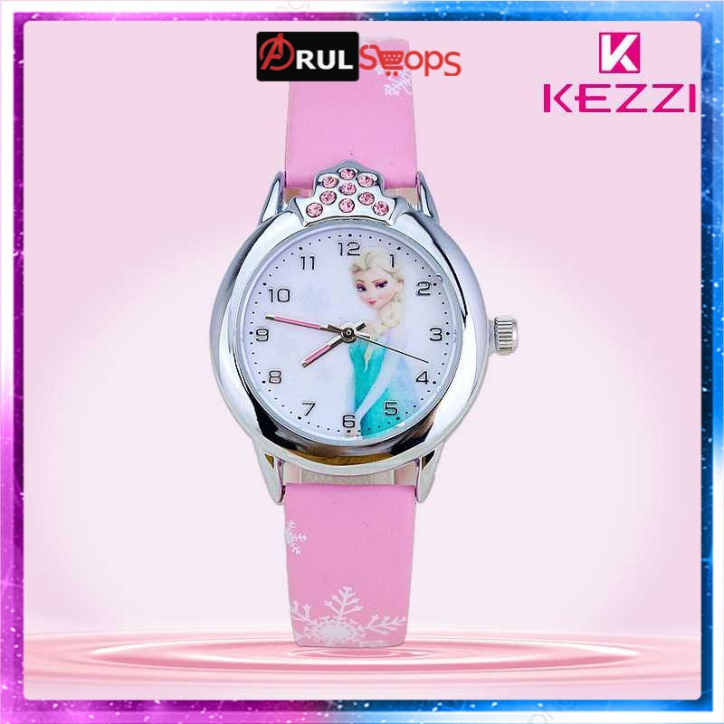 JOYROX Jam Tangan Anak Perempuan Princess Elsa Anna Frozen - FG0701A