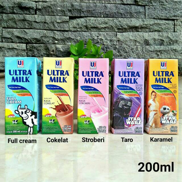 Ultra Milk 200ml (khusus instant/sameday) | Shopee Indonesia