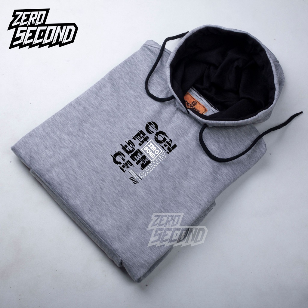 suiter pria hoodie terbaru 2021 keren gaya distro Bahan Tebal G28 sweater cowok original brand Confidence Zero.Second