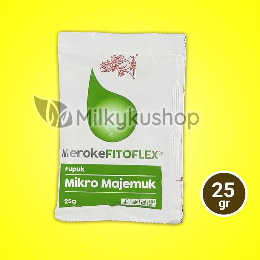 PUPUK MEROKE FITOFLEX 25 GRAM PER SACHET KEMASAN PABRIK