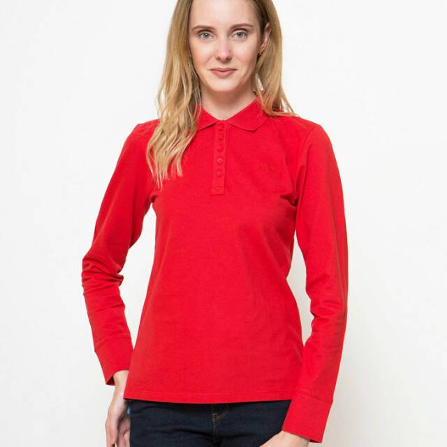 Nevada polo shirt lengan panjang M