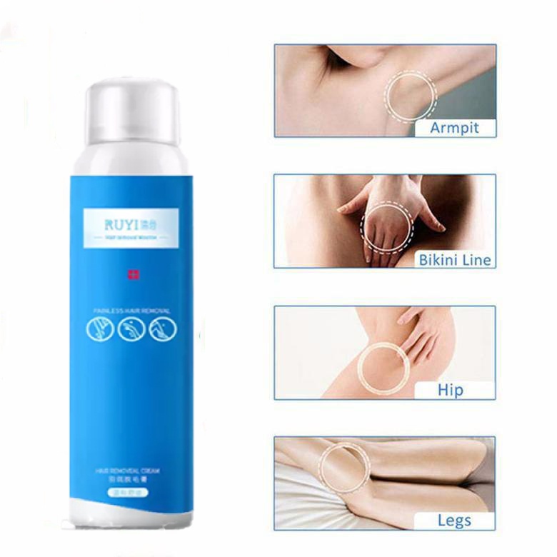 Penghilang Bulu ketiak Spray  Hair Removal   Removal Krim Pemutih Dan Penghilang Rambut Hair Penghilang Bulu Dengan Lembut Tanpa Rasa Sakit Untuk Bagian Pribadi