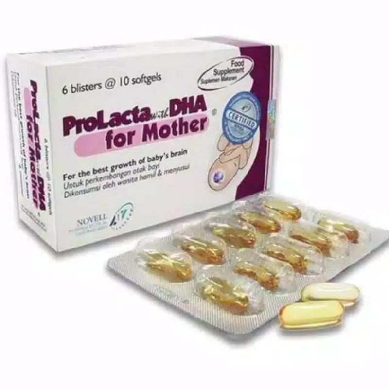Jual Prolacta for mother / Prolacta DHA for Mother untuk ibu hamil isi