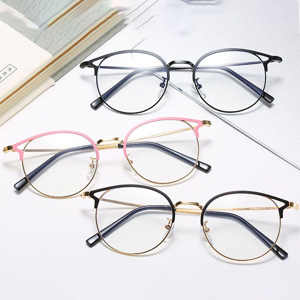 Mxbeauty Cat Eye Spectacles Kacamata Baca Fashion Wanita Anti Blue Light Pria Eyeglasses Optical Glasses