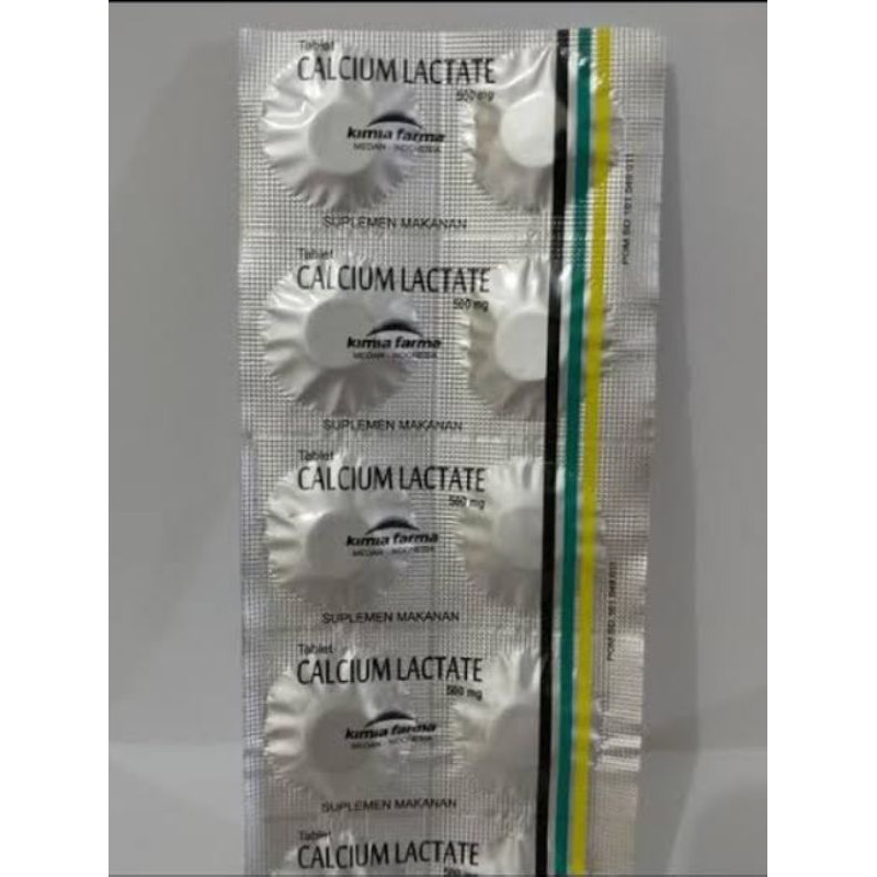 Calcium Lactate 500mg Kimia Farma