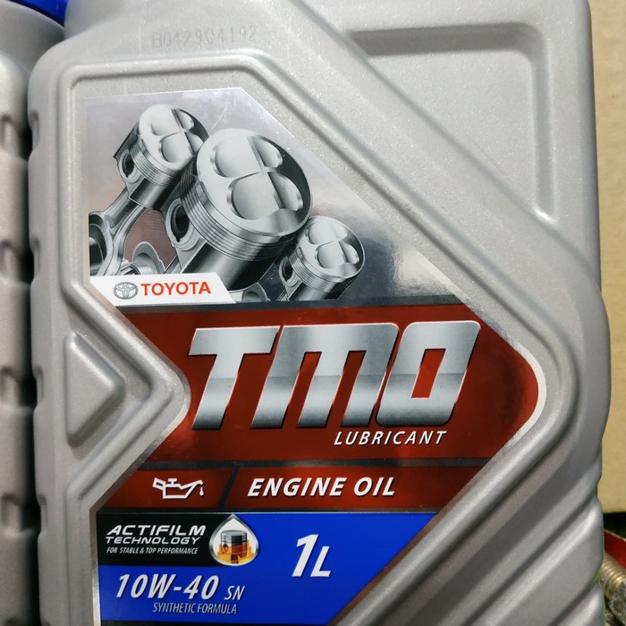 OLI TOYOTA TMO SAE 10W-40 API SN GASOLINE ISI 1 LITER