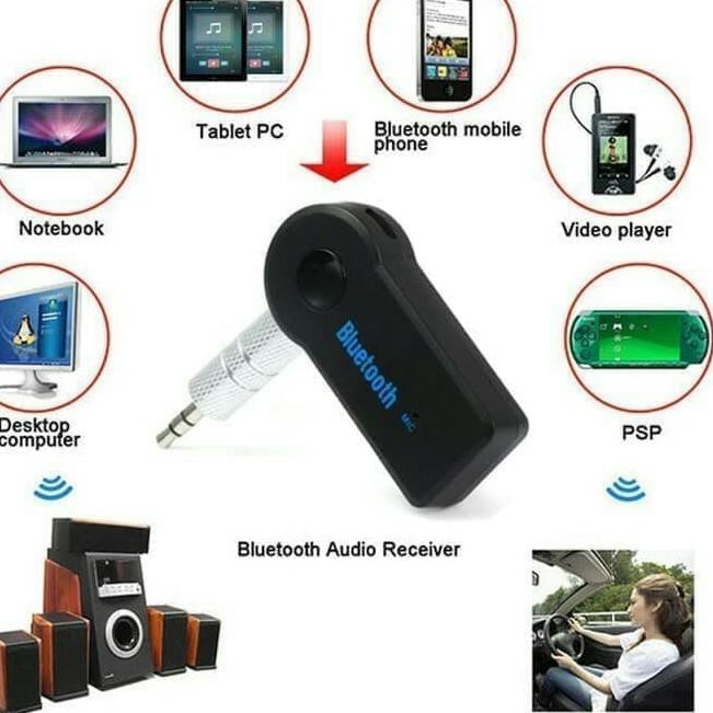 ✷ Bluetooth Receiver Audio CK-05 Aux Mobil Car Salon Music Blutut Musik Wireless BT Dongle Reciver ✤