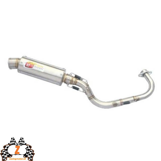 Knalpot Mio Nouvo CLD Racing C1 Bulat/Oval