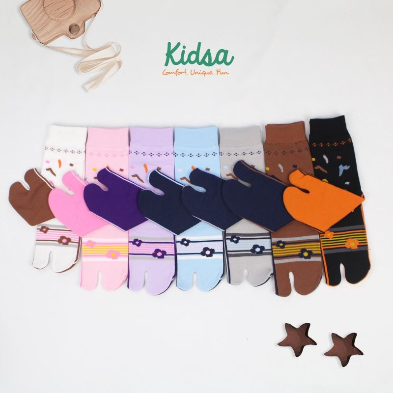 Kaos Kaki Anak Kidsa Motif Flower Aljabar by Kanik | Kidsa Polka Aljabar