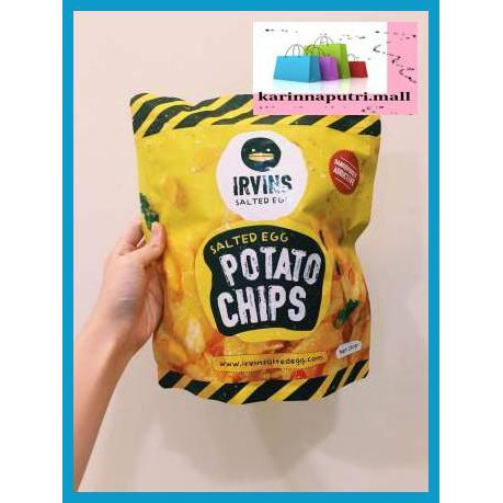 

E5Ewsfg- Ready Stock! Irvins Salted Egg Potato Chips 230 Gram (Singapore) - Potato Chips 78Itjyhf-