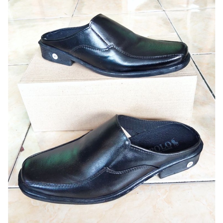 Sepatu selop pria formal /  sendal slop murah