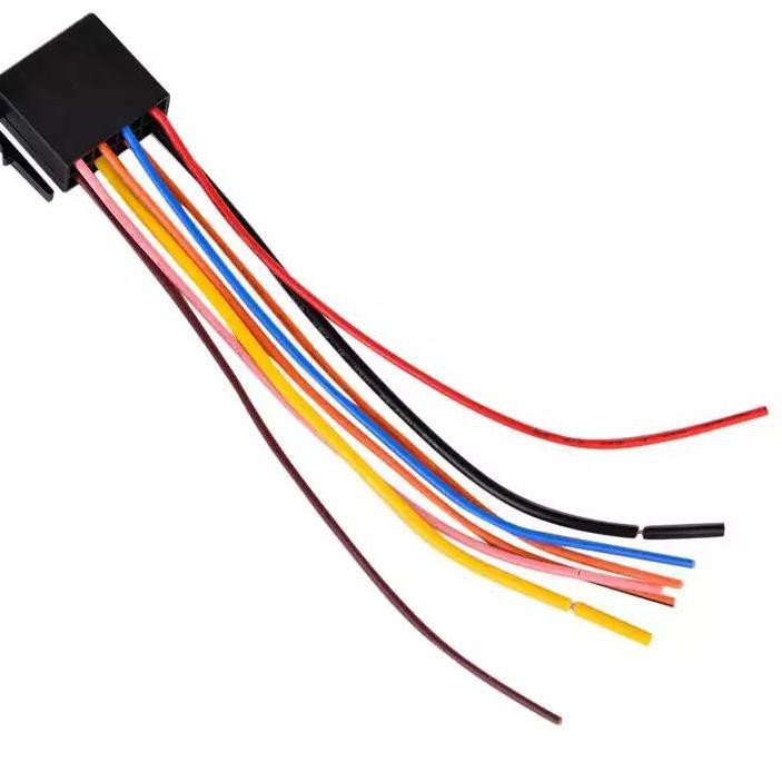 ♫ Soket tape double Din socket head unit model iso songket power dan speaker tape mobil model iso ➥