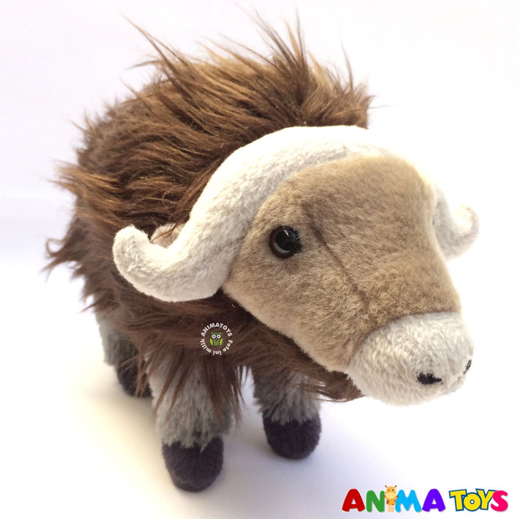 Boneka Hewan Kerbau Afrika African Buffalo Stuffed Animal Animatoys