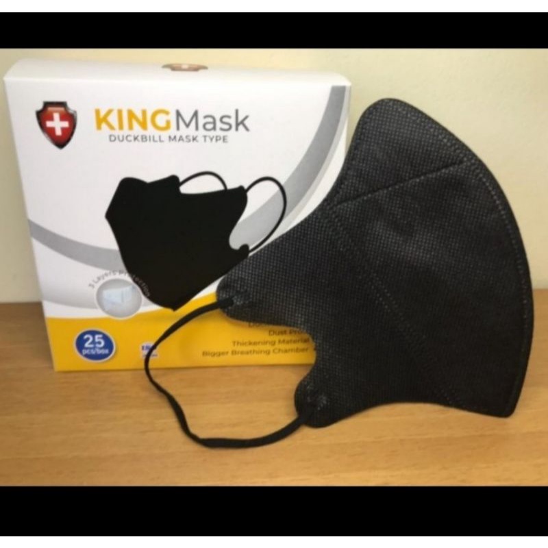 Kingmask Masker Duckbill 3ply premium bahan Medis 3 ply isi 25pcs