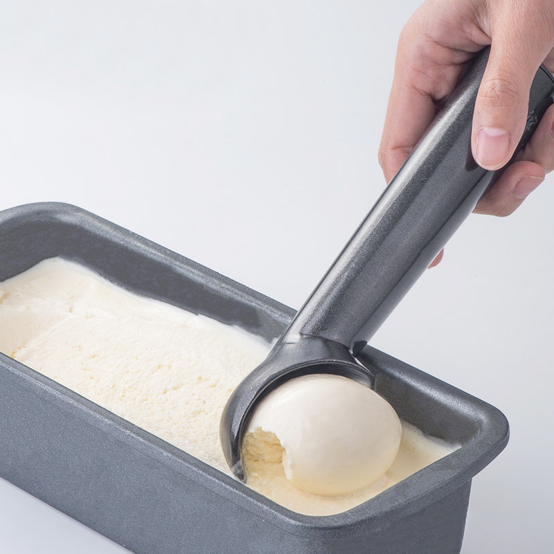 [Portable Aluminum Alloy Non-stick Anti-feeze Ice Cream Scoop ][3 Types Ice Cream Tools]