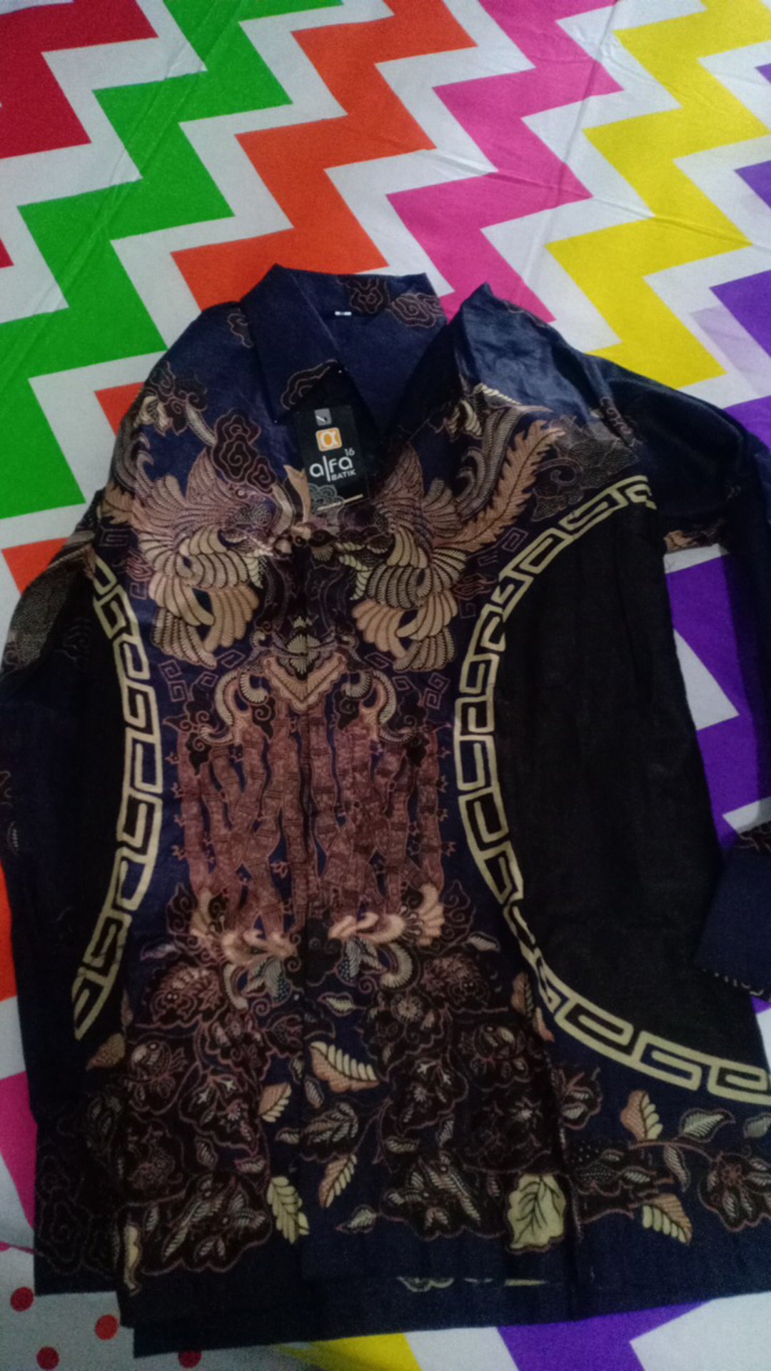 New Arrival Distro Batik Pria Bordir Sogan Batikaf Notoarto Batik Ipnu-ippnu Batik Aesthetic Batikal