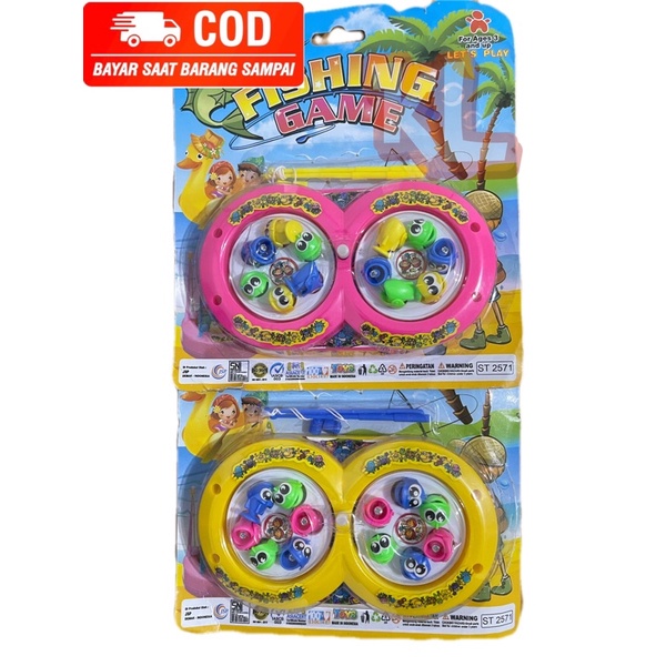 Mainan Pancingan Anak 2 Kolam /Fishing Game