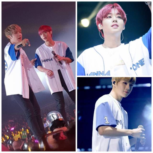 KPOP Wanna One Member Blue Jersey