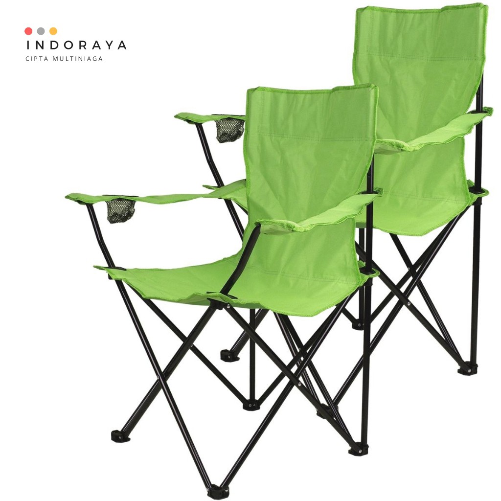 Set 2pcs Kursi Lipat / Kursi Pancing / Kursi Camping