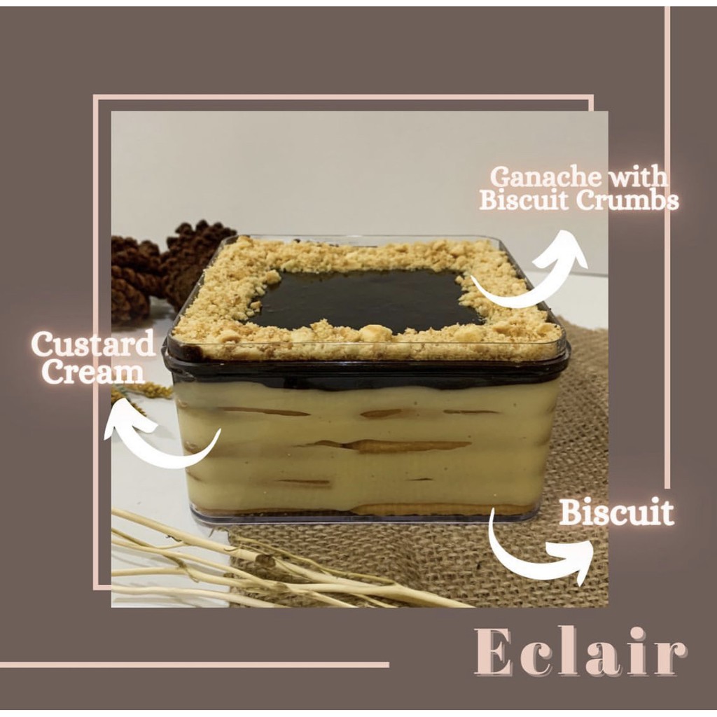 

Eclair Dessert Box (please read description box)