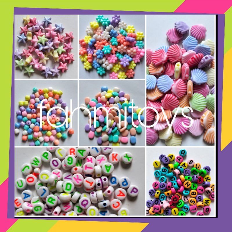 1000 BIJI MOTE WARNA WARNI, MANIK MANIK, MUTE UNIK UNTUK MERONCE, PAYET BAJU, MAINAN EDUKASI ANAK PE