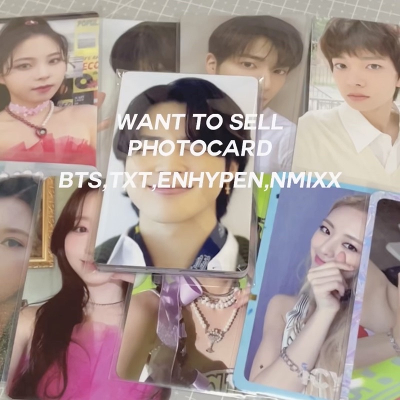 WTS PC BTS TXT NMIXX ENHYPEN DICON JIMIN HAEWON SULLYOON KYUJIN HEESEUNG SULLYOON MUSIC PLANT SOOBIN