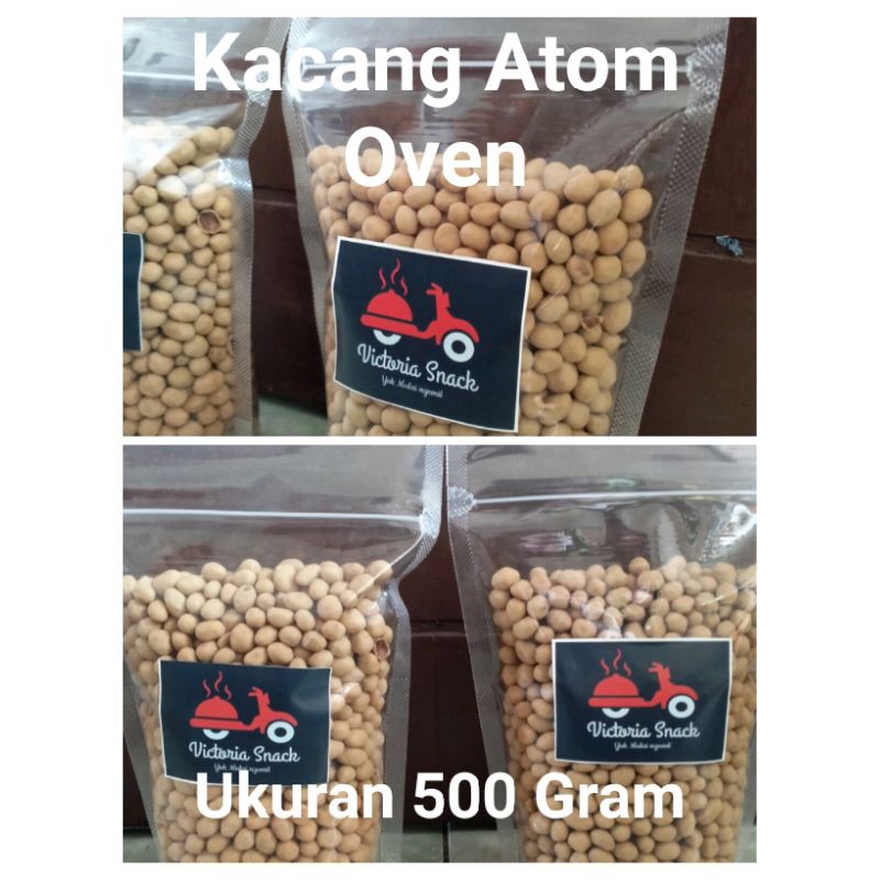 

Kacang Atom Oven 500 Gram