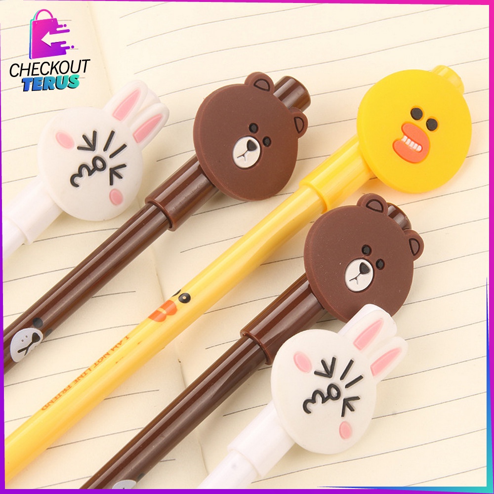 CT A7 Pena Hamburger Cartoon Stationary Pen Burger Kartun Line Alat Tulis Pulpen Bentuk Burger Unik