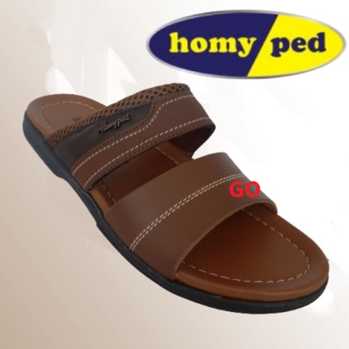 gof HA HOMYPED  Sandal Slip On Pria Dewasa Sendal Slop Laki-Laki Original Anti Selip