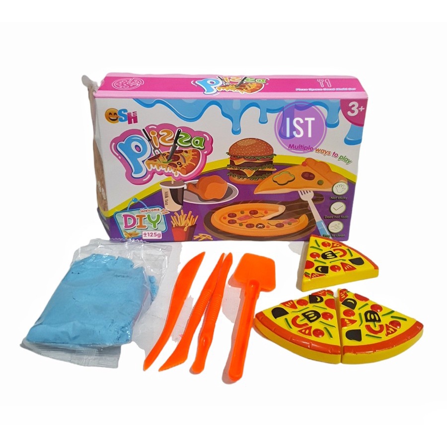 MWN Mainan Pasir Ajaib Magic Sand Pizza SH156 / Belajar Berhitung SH230