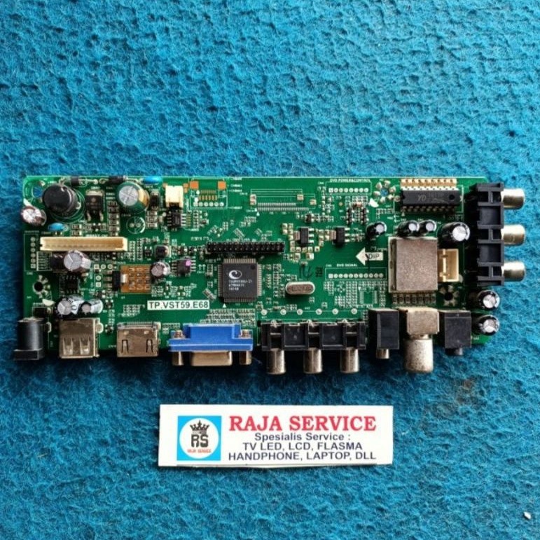 mb tv led akari LE 23K88 mainboard board motherboard mesin modul module