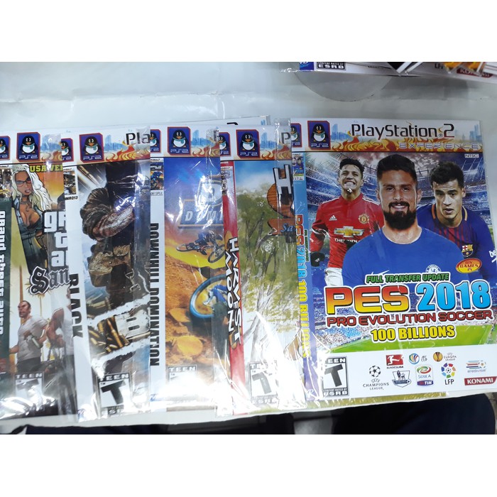 News Kaset Ps 2 Paket isi 5pcs ( 5 buah )
