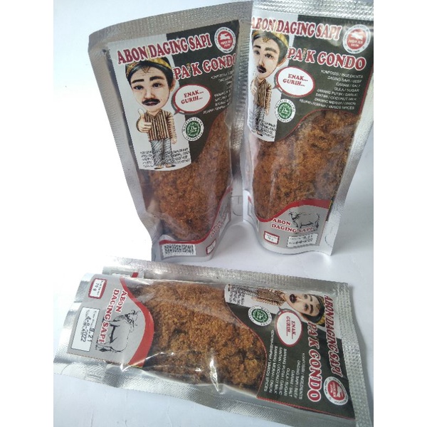 

PAK GONDO ABON DAGING SAPI 70 GRAM