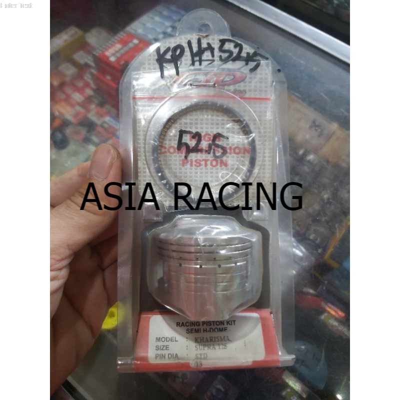 piston CLD karisma supra X125 x 125 os std plus ring seher piston kit