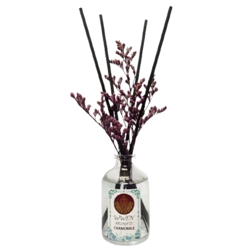 Reed Diffuser Aromatherapy Bunga Difuser Aroma Pengharum Ruangan Pewangi Oil Reed Difuser REED DIFFUSER LOVER'S GRASS REED DIFFUSER REFILL REED DIFFUSER HAMPERS PENGHARUM RUANG AROMATERAPI-ARM BUNGA CHAMOMILE