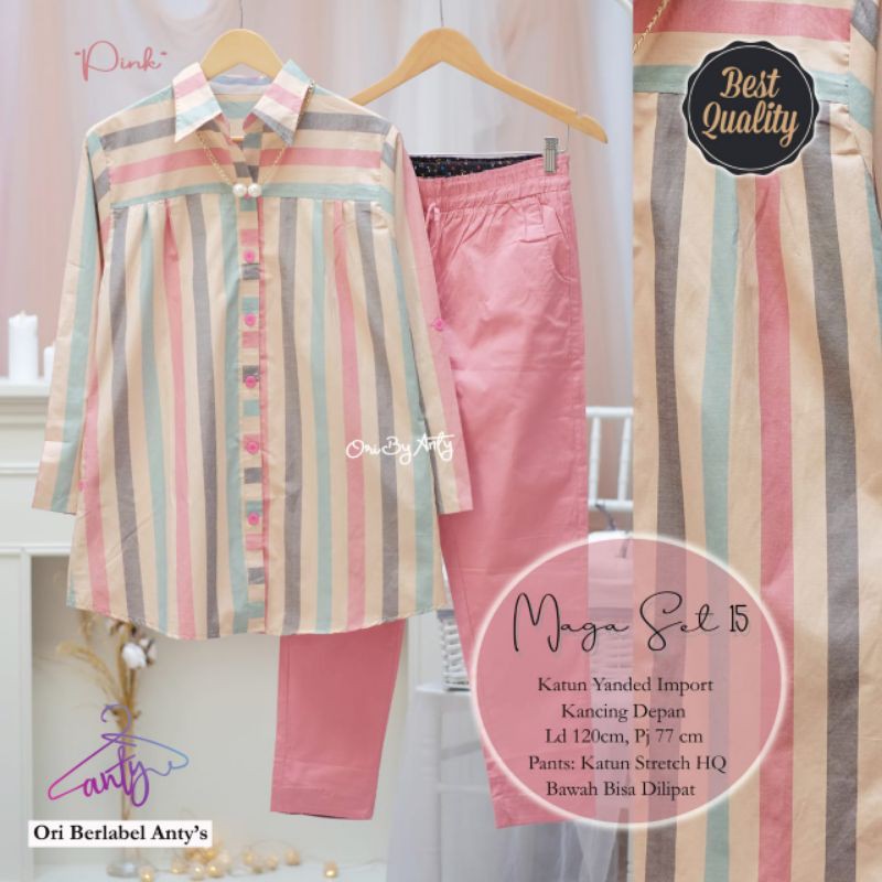 setelan wanita jumbo maga set 15