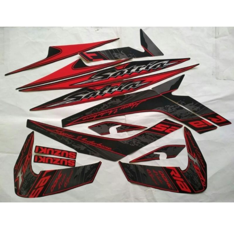 striping satria Fu 2012 sepecial edition